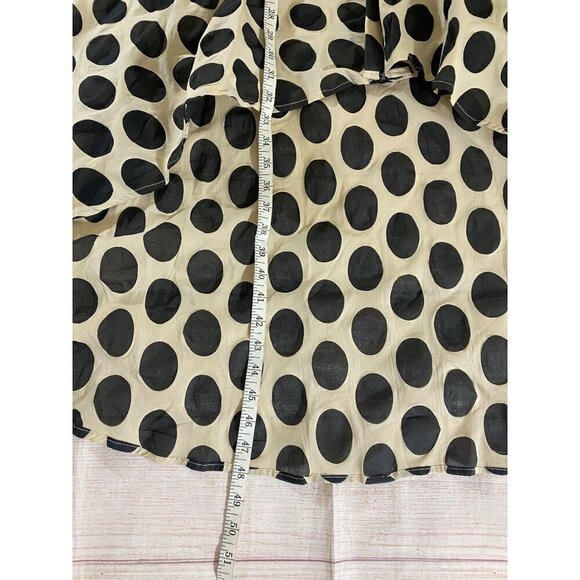 NWT Why Dress Apparel Button Front High Low Short Sleeve Dress - XL - Picture 7 of 13